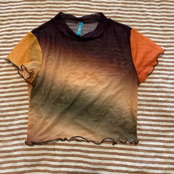 Jaded London Swim Mesh Top - Picture 2 of 3